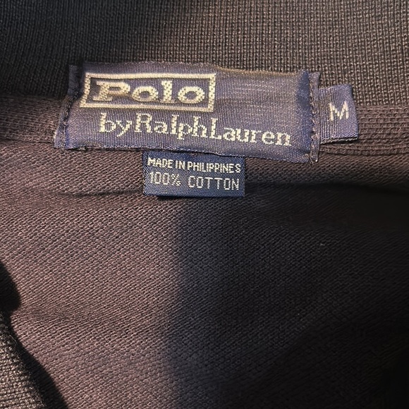 Polo by Ralph Lauren Triple Pony Mesh Polo M New - Picture 5 of 6
